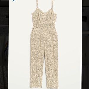 Old Navy floral v-neck jumpsuit
